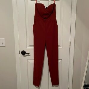 Strapless Windsor Jumpsuit with Pockets